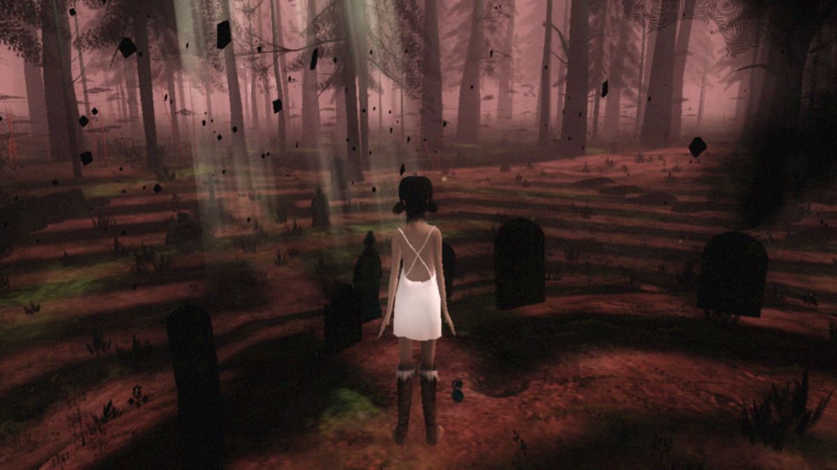 The Path: Prologue (Windows) screenshot: The graveyard