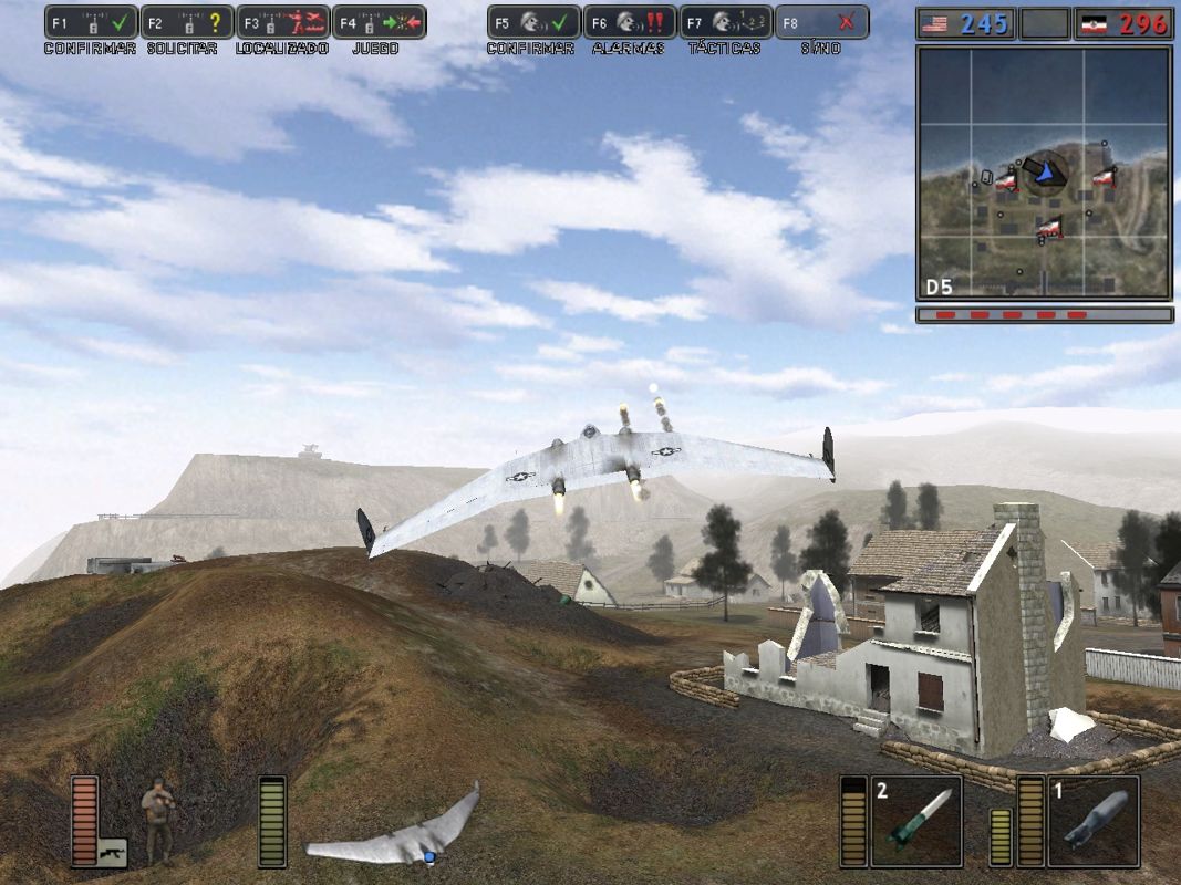 Battlefield 1942: Secret Weapons of WWII (Windows) screenshot: The American Armstrong Whitworth AW-52