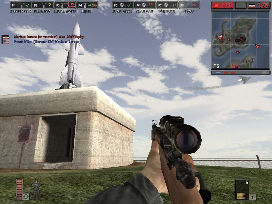 Screenshot of Battlefield 1942: Secret Weapons of WWII (Windows, 2003) -  MobyGames