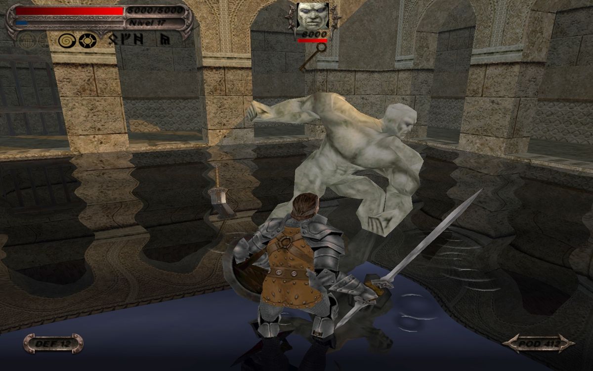 Blade of Darkness (Windows) screenshot: And for the water effects as well