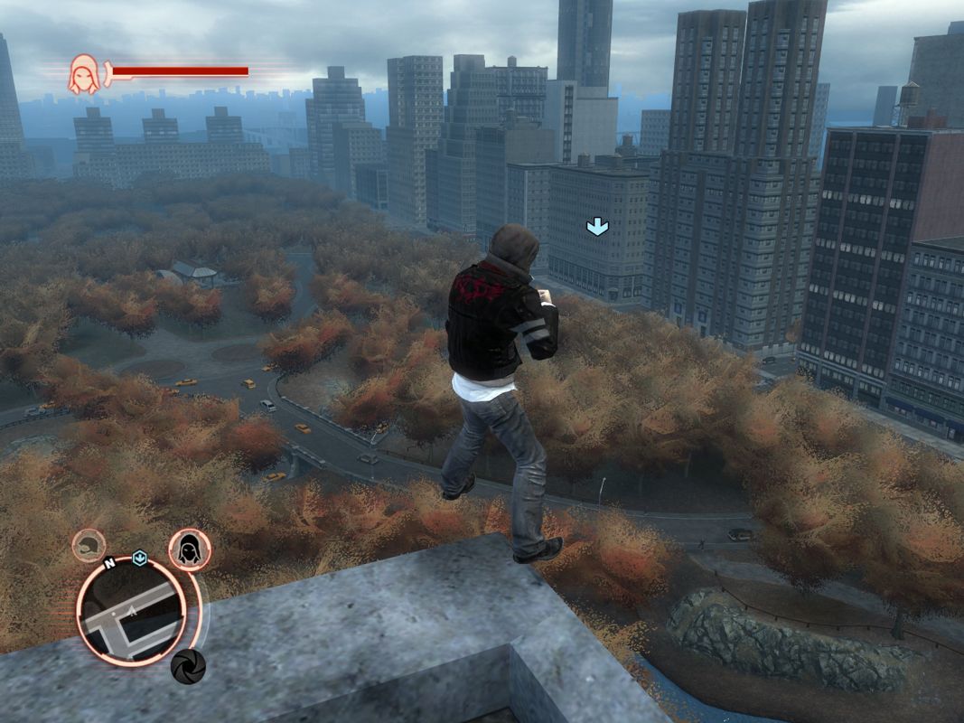 Prototype (Windows) screenshot: Looking over Central Park.