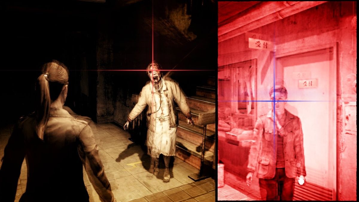 Siren: Blood Curse (PlayStation 3) screenshot: The Sightjack ability.