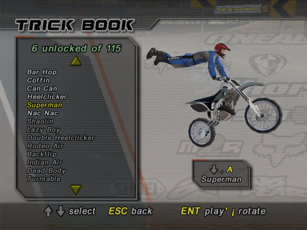 MTX Mototrax - PS2 Games