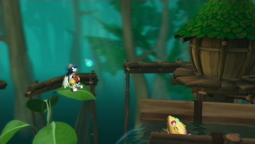 Klonoa (Wii) screenshot: Forlock Forest returns to life