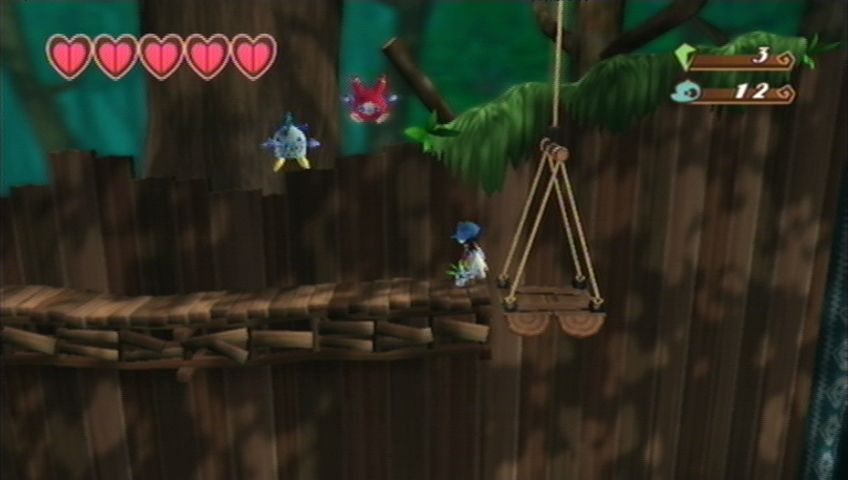 Klonoa (Wii) screenshot: The gondolas are out of order...