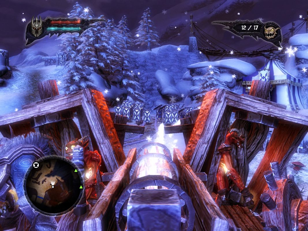 Overlord II (Windows) screenshot: It's like shooting fish in a barrel.