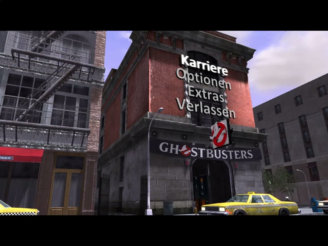 Ghostbusters: The Video Game (Windows) screenshot: Main Menu
