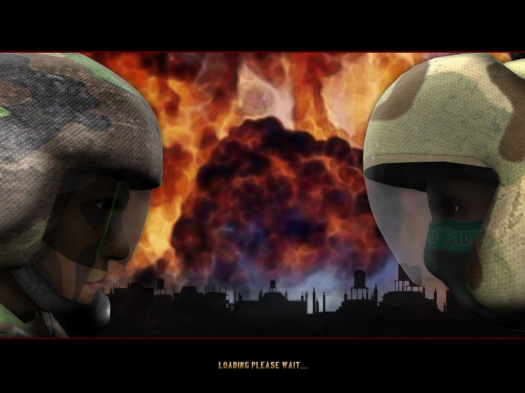Rising Eagle: Futuristic Infantry Warfare (Windows) screenshot: One of the loading screens