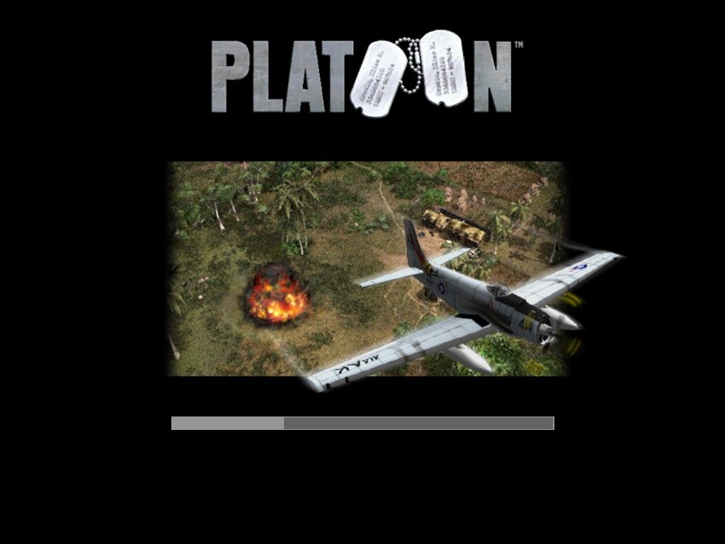 Platoon (Windows) screenshot: One of the loading screens