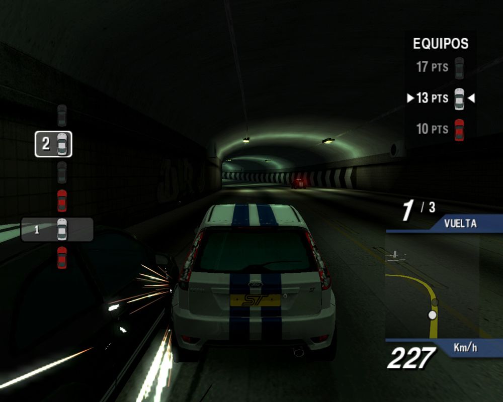 Screenshot of Ford Bold Moves Street Racing (Windows, 2006) - MobyGames