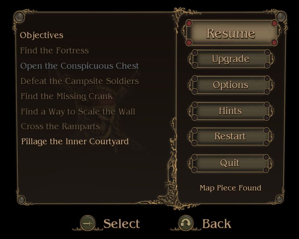 Screenshot of Pirates of the Caribbean The Legend of Jack Sparrow