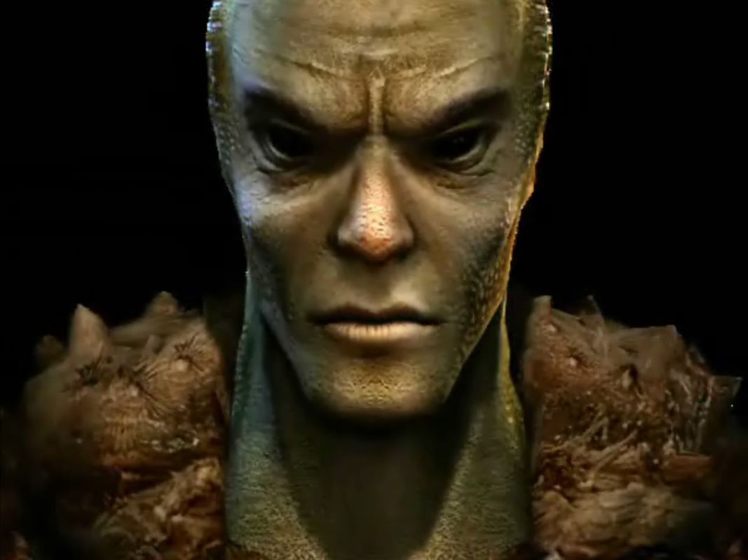 Dusk-12: Deadly Zone (Windows) screenshot: Intro: Gorin, the super-powered mutant