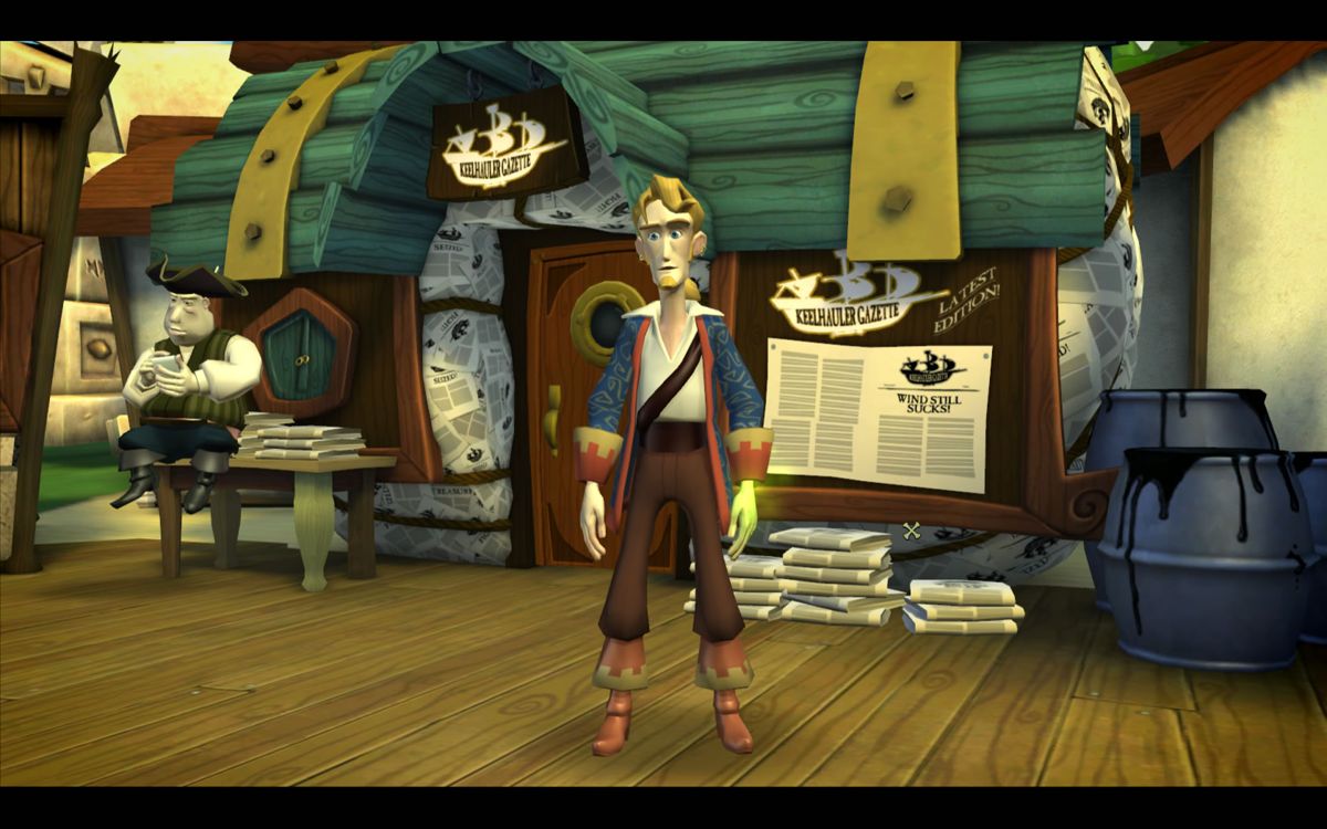 Screenshot of Tales of Monkey Island: Chapter 1 - Launch of the ...