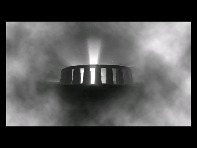 Drowned God: Conspiracy of the Ages (Windows) screenshot: Binah - Stonehenge (cutscene)