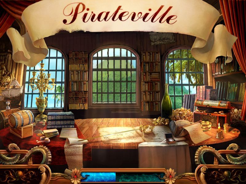 Pirateville (Windows) screenshot: Title Screen