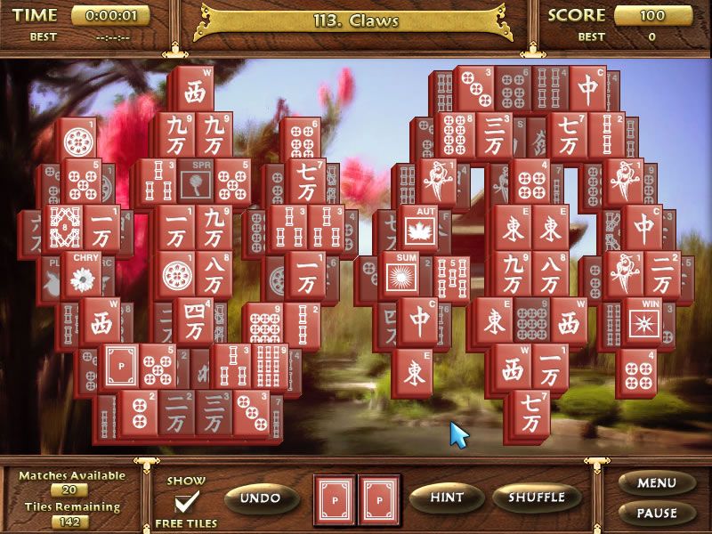 Mahjong Escape: Ancient Japan (Windows) screenshot: And yet another one