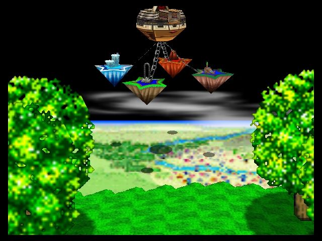Bomberman 64 (Nintendo 64) screenshot: Opening story cinematic