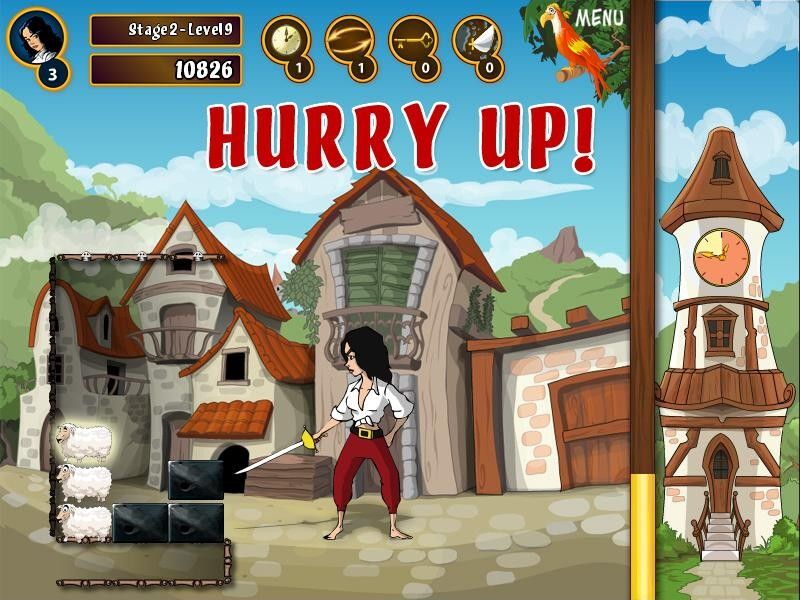 Bounty: Special Edition (Windows) screenshot: I am running out of time