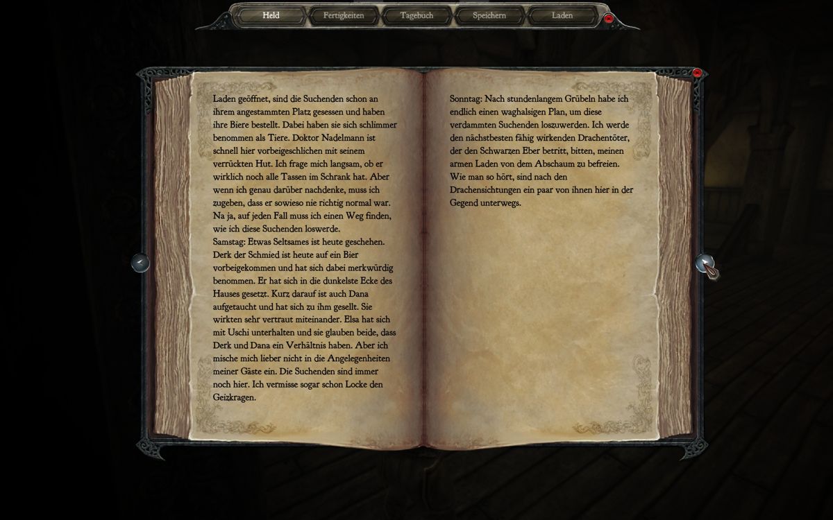 Divinity II: Ego Draconis (Windows) screenshot: The game has plenty of books you can read for fun