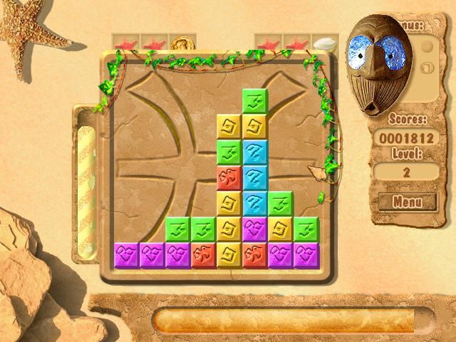 Caribbean Treasures (Windows) screenshot: The challenge puzzle.