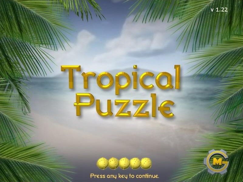 Tropical Puzzle (Windows) screenshot: Loading screen