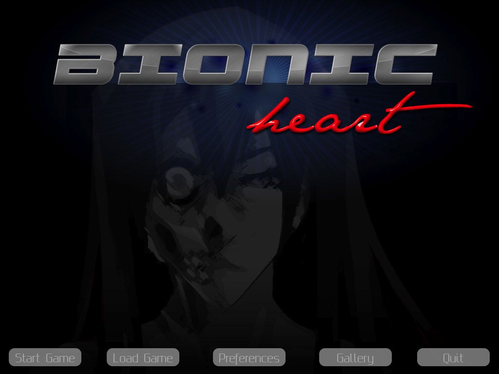 Bionic Heart (Macintosh) screenshot: Main Menu