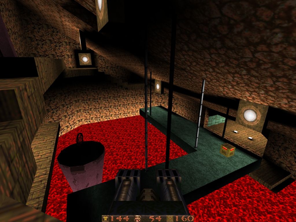 Aftershock for Quake (Windows) screenshot: e1m3: Dagger.