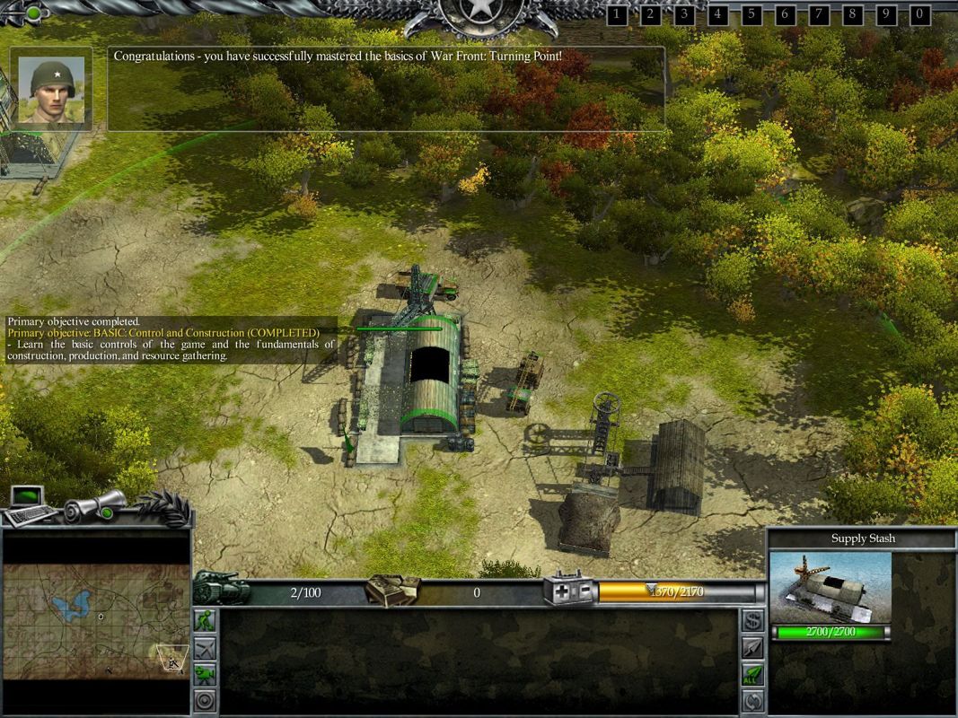 Screenshot of War Front: Turning Point (Windows, 2007) - MobyGames