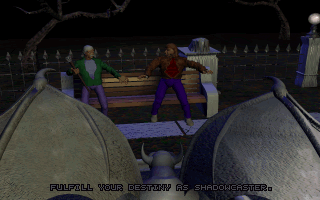 Shadowcaster (DOS) screenshot: Intro Sequence (CD version)