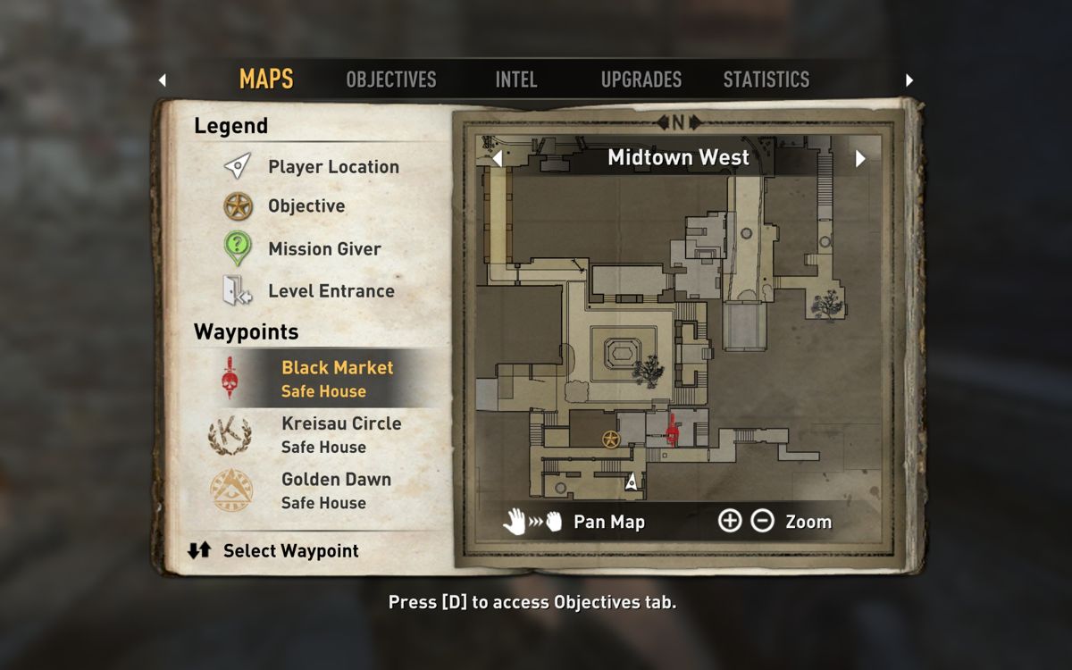 Wolfenstein (Windows) screenshot: Yes, Wolfenstein now needs a map...