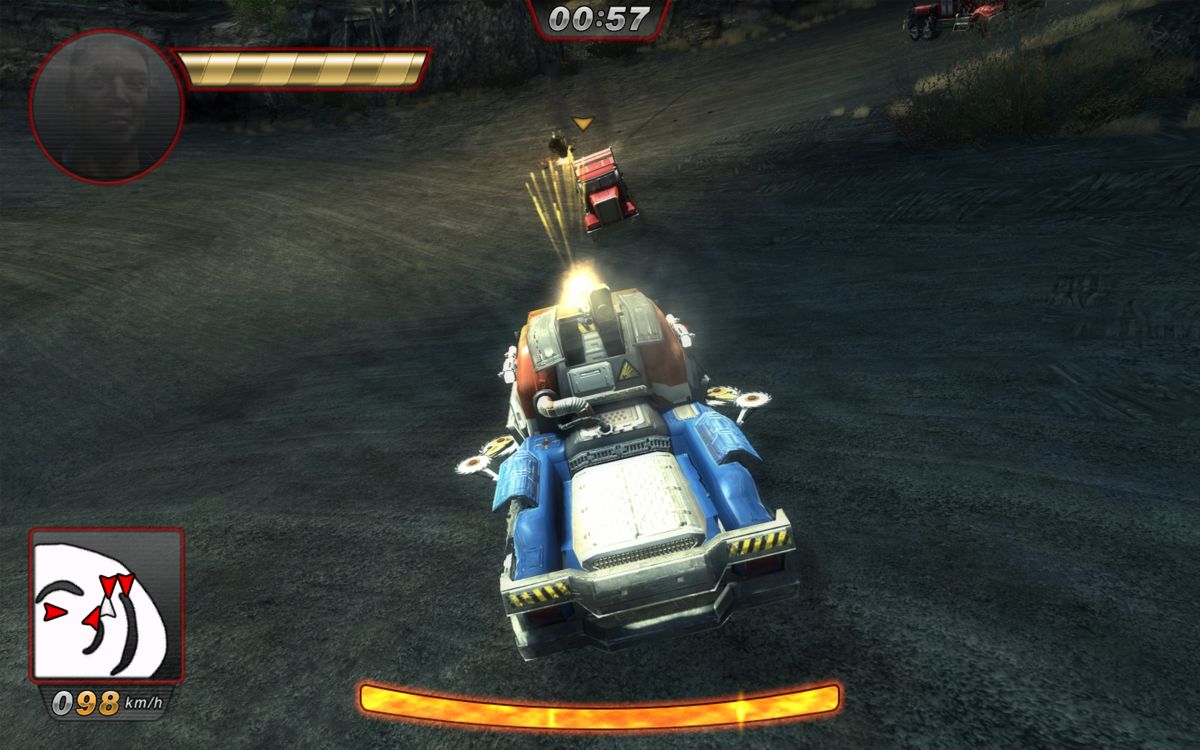 Gear Grinder (Windows) screenshot: Arenafight: One truck against many.