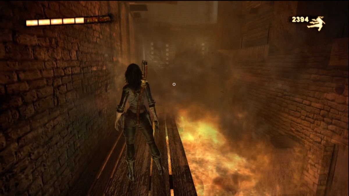 WET (Xbox 360) screenshot: Is it me or is it hot in here?