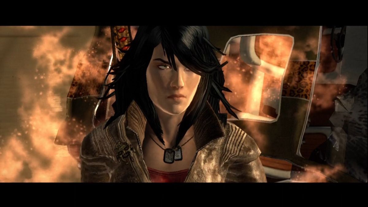 WET (Xbox 360) screenshot: Rubi feels no remorse - ever...