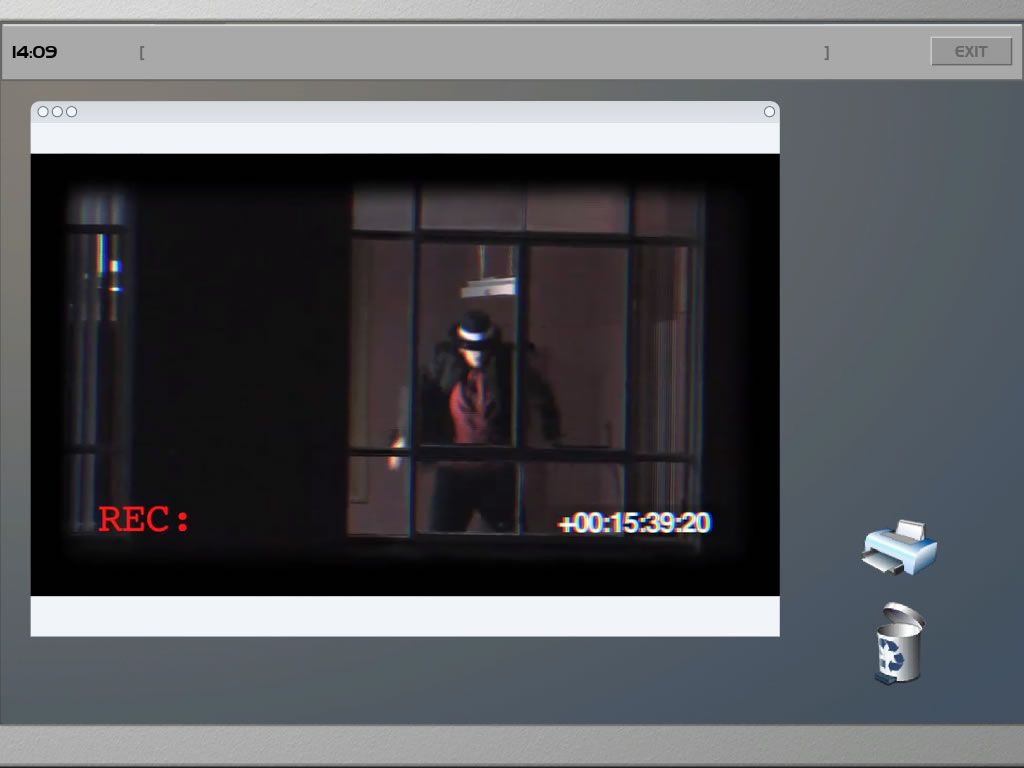 Casebook: Episode II - The Watcher (Windows) screenshot: One of many videos filmed by the victim