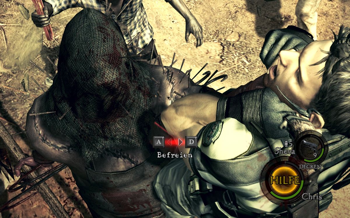 Screenshot of Resident Evil 5 (PlayStation 3, 2009) - MobyGames