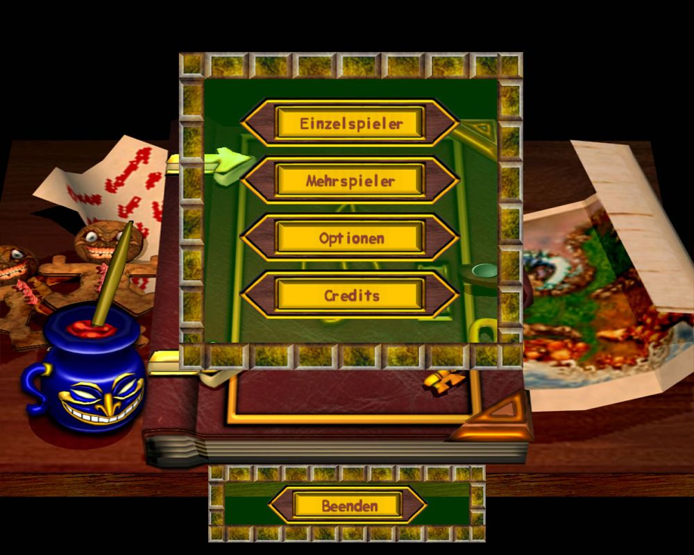 World Fables (Windows) screenshot: Main menu (demo version)