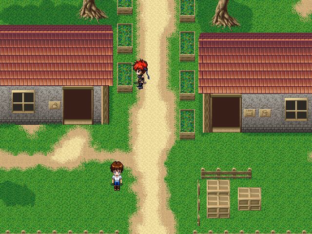 Asgaldh: The Distortion Testament (Windows) screenshot: The first village