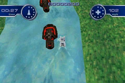 Spy Hunter: Missile Crisis (Zodiac) screenshot: Arcade mode