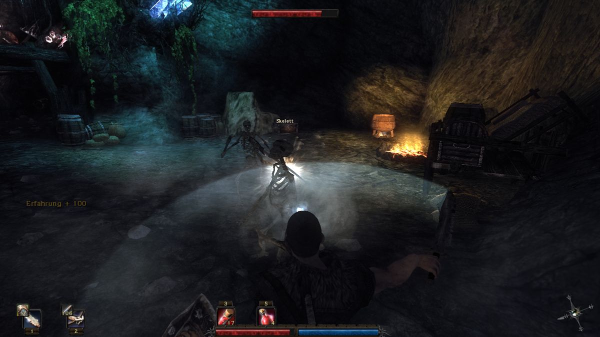 Risen (Windows) screenshot: The combat system has been completely revamped since Gothic 3.