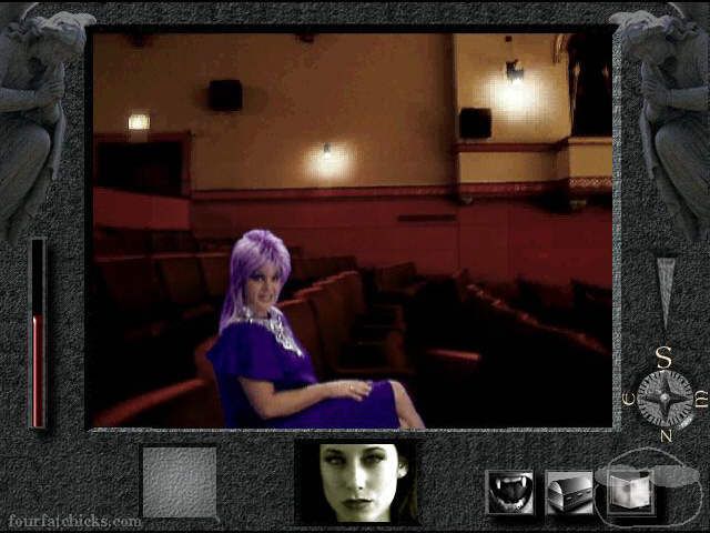 Gothos (Windows) screenshot: Movie theater patron.