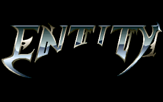 Entity (DOS) screenshot: Title screen