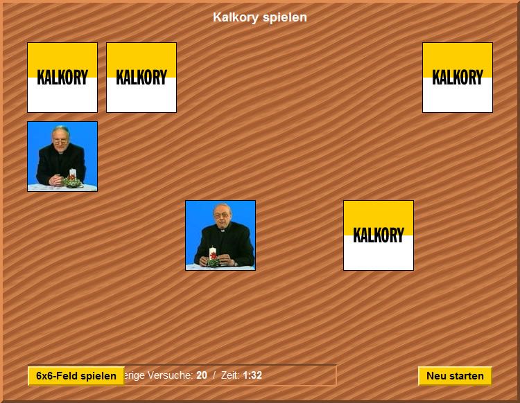 Kalkory (Browser) screenshot: Original and Fake: Hans Buschor