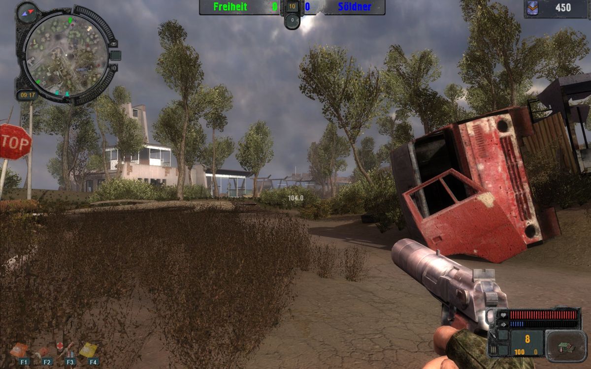 S.T.A.L.K.E.R.: Call of Pripyat (Windows) screenshot: Multiplayer hasn't changed since Clear Sky.