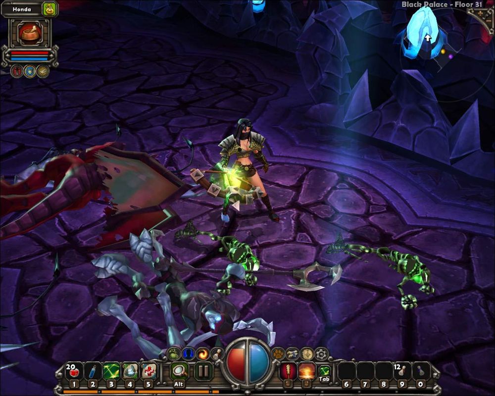 Torchlight (Windows) screenshot: Dead bodies is all I leave on my path