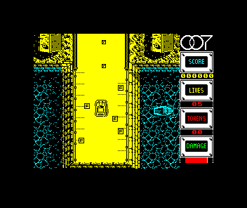 The Spy Who Loved Me (ZX Spectrum) screenshot: Game start