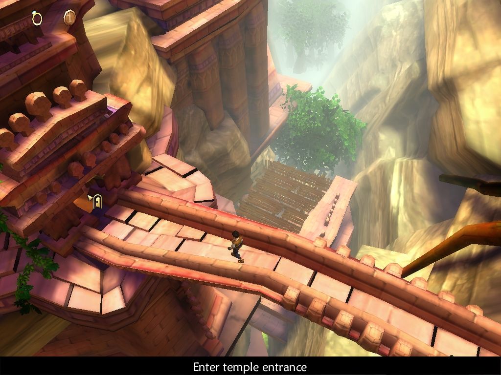 Jack Keane (Windows) screenshot: Entrance to an ancient looking temple