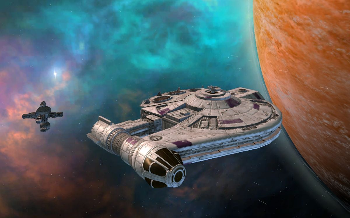 Star Wars: Galaxies - Trials of Obi-Wan (Windows) screenshot: The YT-2400 is rewarded for completing the HK-47 quests.
