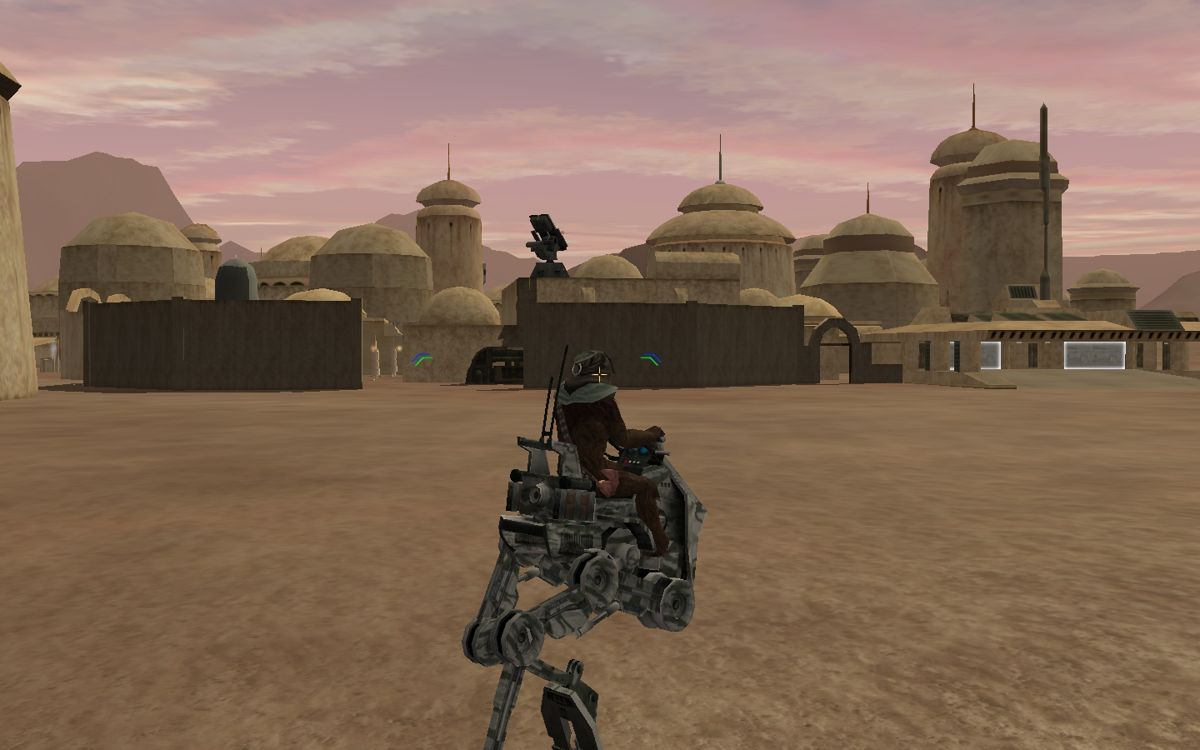 Star Wars: Galaxies - The Complete Online Adventures (Windows) screenshot: The AT-RT vehicle rewarded for buying the set.