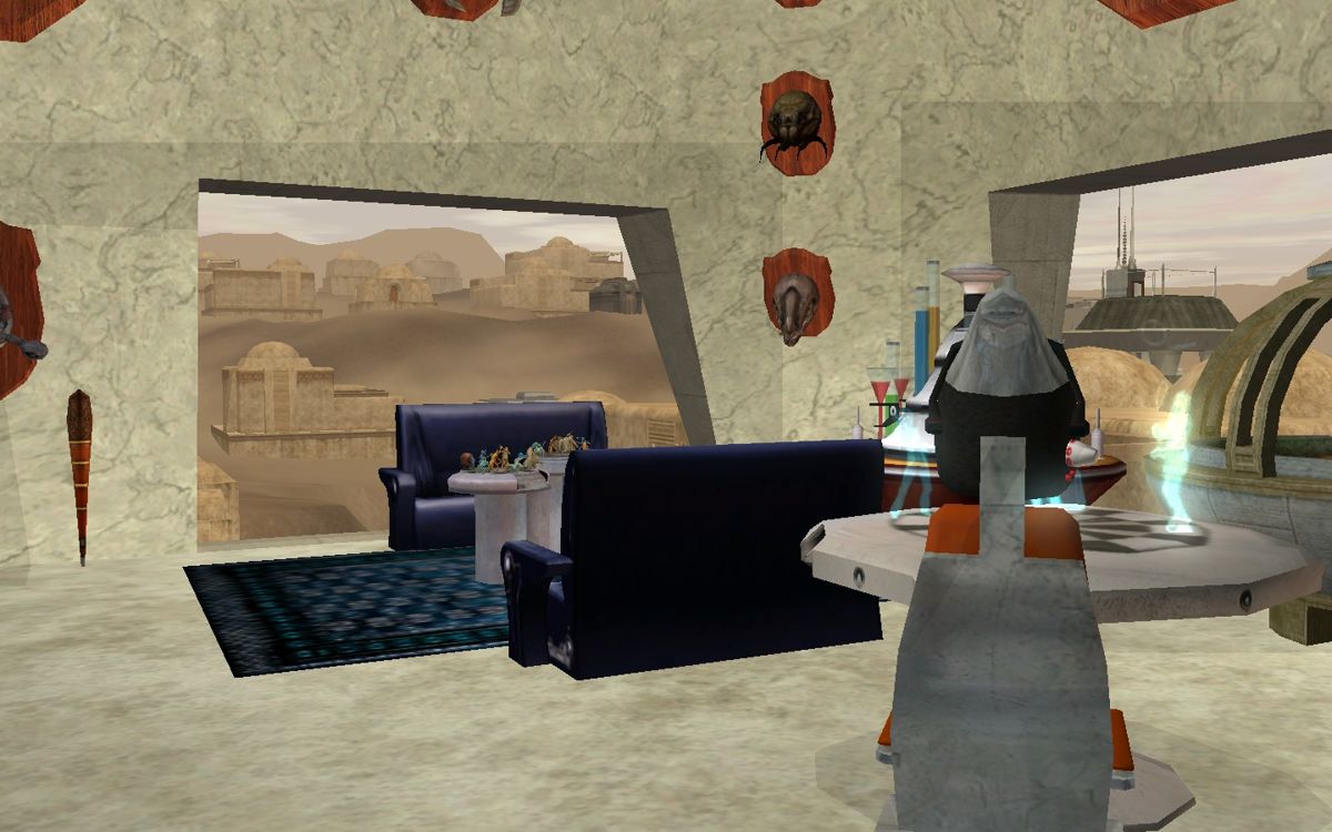 Star Wars: Galaxies - The Complete Online Adventures (Windows) screenshot: Windowed housing added April 30, 2009