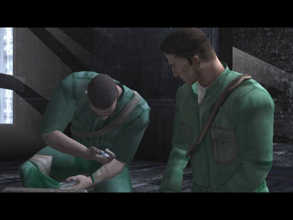 Manhunt 2 (Windows) screenshot: Taking the drugs